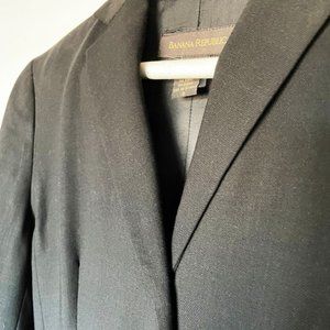 Banana Republic Wool 3 Button Blazer Size 0
